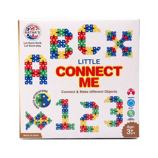 Arjoos | 100 Pcs_Set of Little Connect Me Interlocking Game | Return gift for kids.