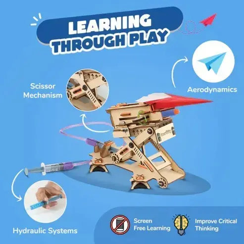 Arjoos | Smartivity Hydraulic Plane Launcher | 6-10 years