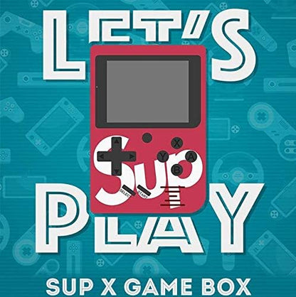 Arjoos | SUP Game Box Plus 400 in 1 | Retro Games | UPGRADED VERSION | mini Portable Console Handheld Gift (Multicolour) | both boys and girls | Toys  for kids