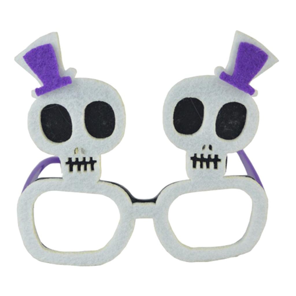 Arjoos | Funny Glasses Party Favors for Kids | Halloween Party Supplies Skeleton Glasses |  Halloween Party Supplies