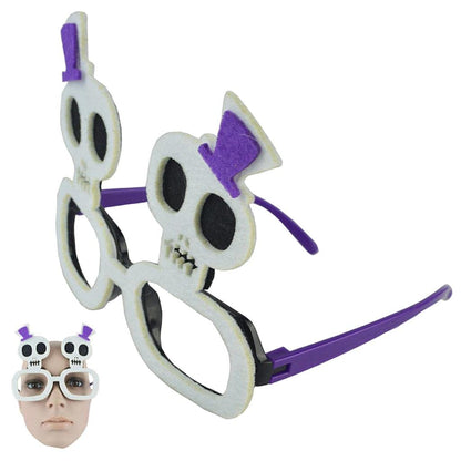 Arjoos | Funny Glasses Party Favors for Kids | Halloween Party Supplies Skeleton Glasses |  Halloween Party Supplies