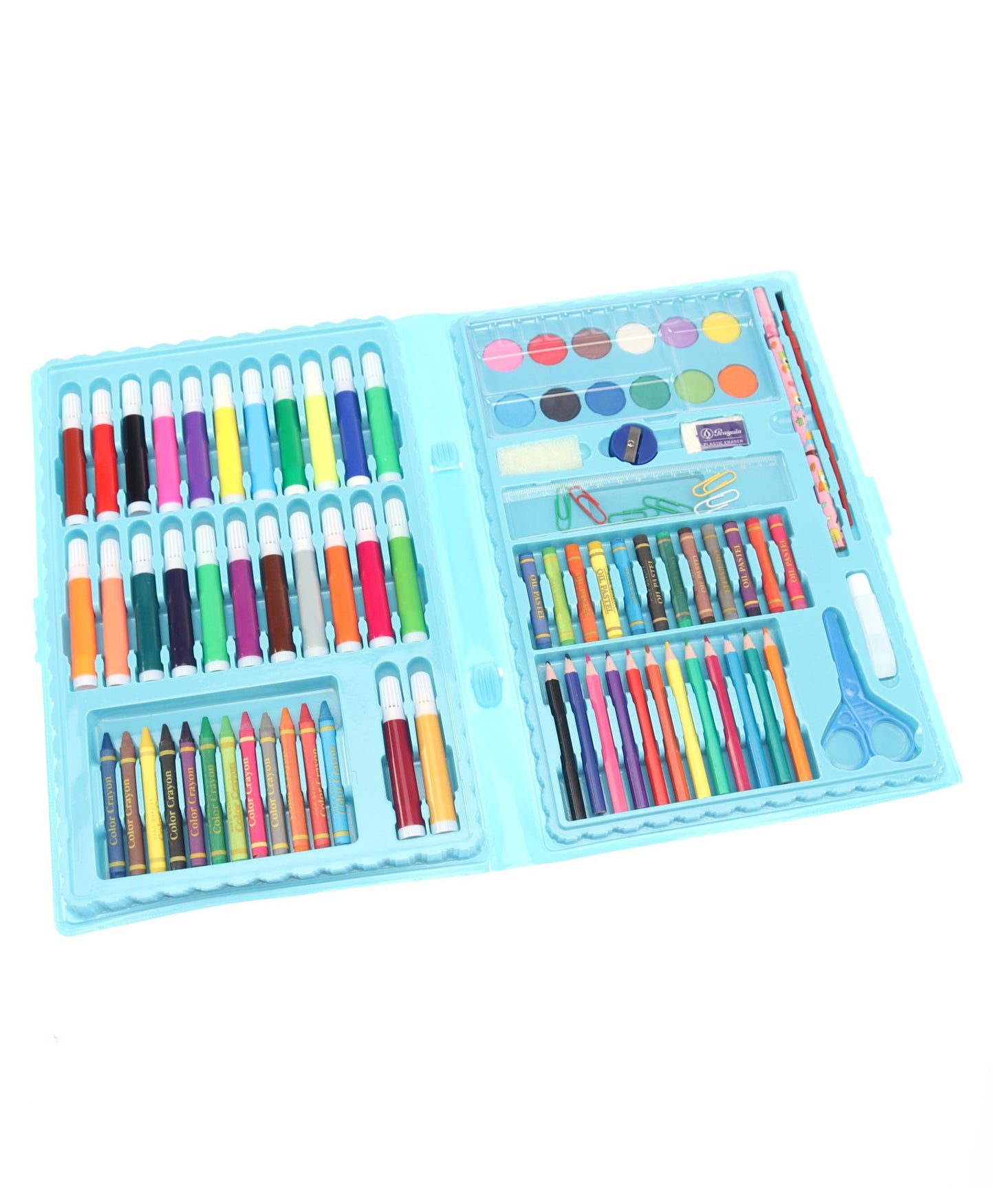 Arjoos | Art Set - 86-Piece | Art Drawing Crayon & Water Colour Set | Perfect for Artists of All Ages | Birthday Gifts For Kids - ( Ages - 5+ Years )