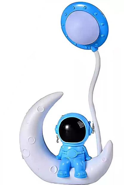 Arjoos | Astronaut LED Desk Lamp Reading Table Light Space Man Moon Night Light with USB Rechargeable for Kids (1 pcs)