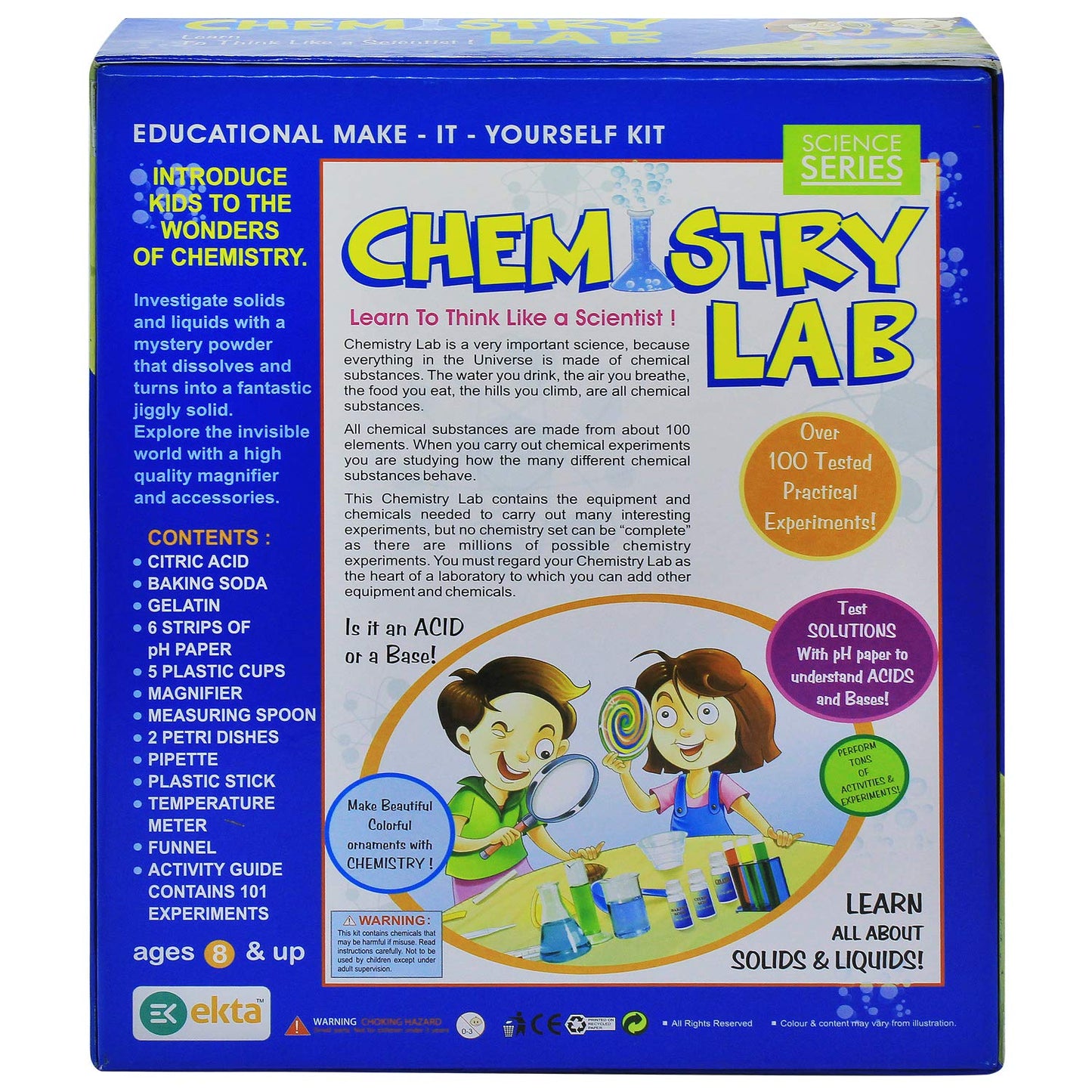 Arjoos | Chemistry Lab | Learn To Think Like a Scientist |Dissolve solid Crystals and recrystallize Them | Birthday Gifts for Kids - Age - 8+Years