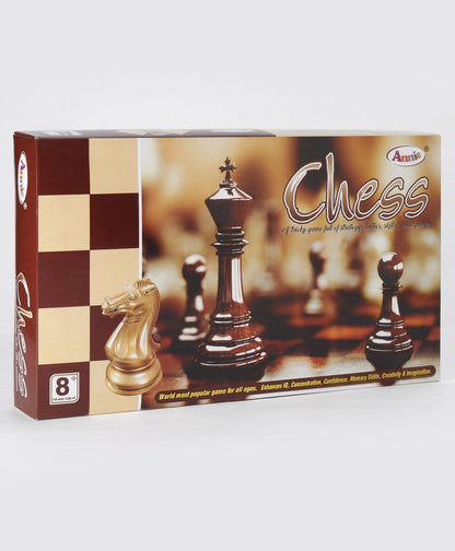 Arjoos | Chess Senior Strategy & War Games Board Game Party & Fun Board Game| 8x8 grid of alternating light and dark squares | for both boys and girls (8+ Years)