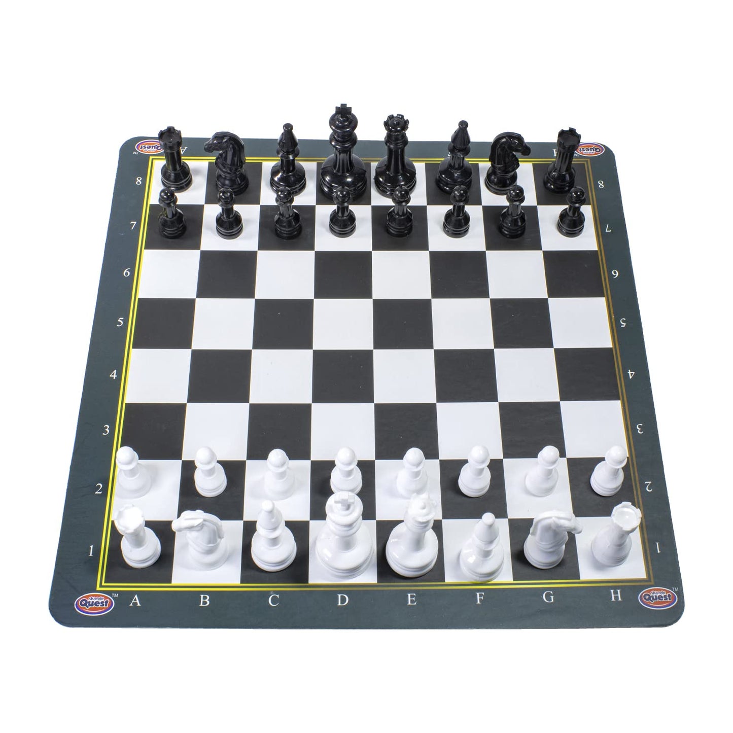 Arjoos | Chess & Checker Games - 3 in 1 Board Game | Perfect Fun Educational Toy | Teaching & Strategic Thinking | Birthday Gifts for Kids - Age - 6+Years