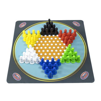 Arjoos | Chess & Checker Games - 3 in 1 Board Game | Perfect Fun Educational Toy | Teaching & Strategic Thinking | Birthday Gifts for Kids - Age - 6+Years