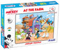 Arjoos | Frank Disney Mickey Mouse - at The Farm Jigsaw Puzzle (250 Pieces) for Kids Above 8+ Years - Fun & Challenging Brain Booster Games | Educational Puzzle for Focus and Memory | Both Boys and Girls