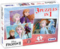 Arjoos | Frank Disney Frozen 2 (48 Pieces) 3 in 1 Jigsaw Puzzle for Kids above 5+ Years - Fun & Challenging Brain Booster Games - for Focus and Memory | Both Boys and Girls