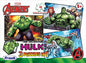 Arjoos | Frank Marvel Avengers Puzzles - The Incredible Hulk | 48 Pieces 3 in 1 Jigsaw Puzzles for Kids | Fun & Challenging Brain Booster Games | Age 5 Years Old and Above | Both Boys and Girls