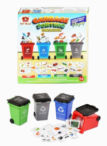 Arjoos | New Game Toy Garbage Trash Sorting | Puzzle Game with Trash Can Cards Interactive | NonToxic Intelligence Development | Toy for Boys and Girls