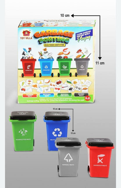 Arjoos | New Game Toy Garbage Trash Sorting | Puzzle Game with Trash Can Cards Interactive | NonToxic Intelligence Development | Toy for Boys and Girls