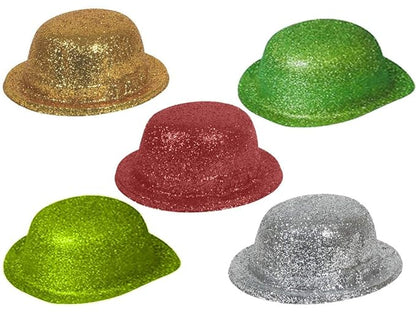 Arjoos | Glitter Hat Set - Sparkling Fashion Accessories for Parties, Festivals, and Everyday Wear | Fun & Stylish Glittery Caps for Kids & Adults | Party supplies Kit For Birthday Parties - 1pcs .