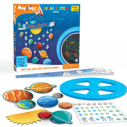 Arjoos | Mapology Solar System - Educational Toy and Learning Aid for Boys and Girls  | Solar System Map Puzzle |  Jigsaw Puzzle  | Kids | for Kids Age 5+ | Toy for Boys and Girls