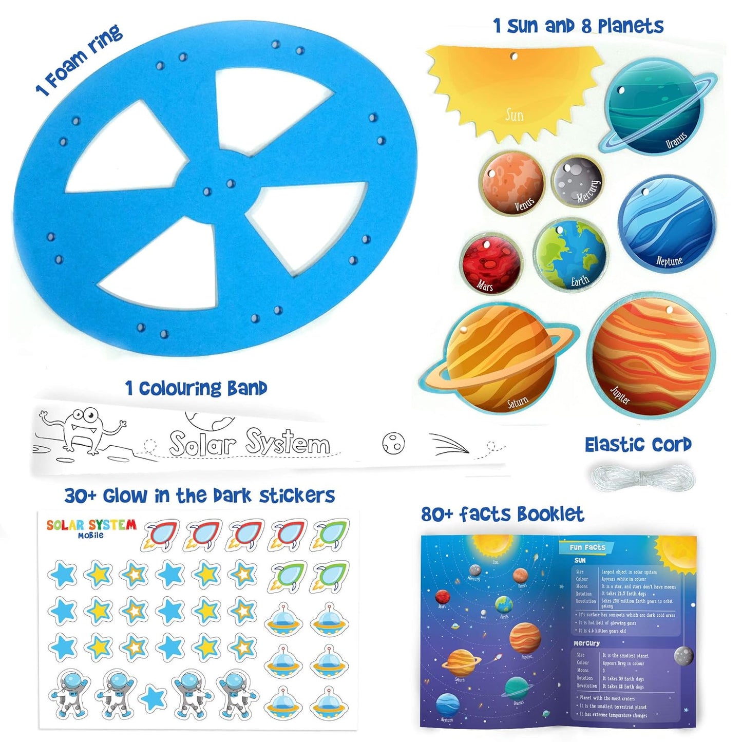 Arjoos | Mapology Solar System - Educational Toy and Learning Aid for Boys and Girls  | Solar System Map Puzzle |  Jigsaw Puzzle  | Kids | for Kids Age 5+ | Toy for Boys and Girls