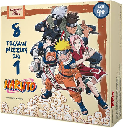 Arjoos | 8 in 1 - Topps Naruto Jigsaw Puzzles (72 pieces) | For both boys and girls | Jigsaw Naruto Puzzle | suitable for both kids (4-10 years) and adults.