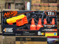 Arjoos | Nerf Fang QS-4 Targeting Set | 13-Piece Alpha Strike Set Includes Toy Blaster | 4 Half-Targets | and 8 Official Elite Foam Darts (Multicolour) | Ages 8+ | Toys | Multicolour