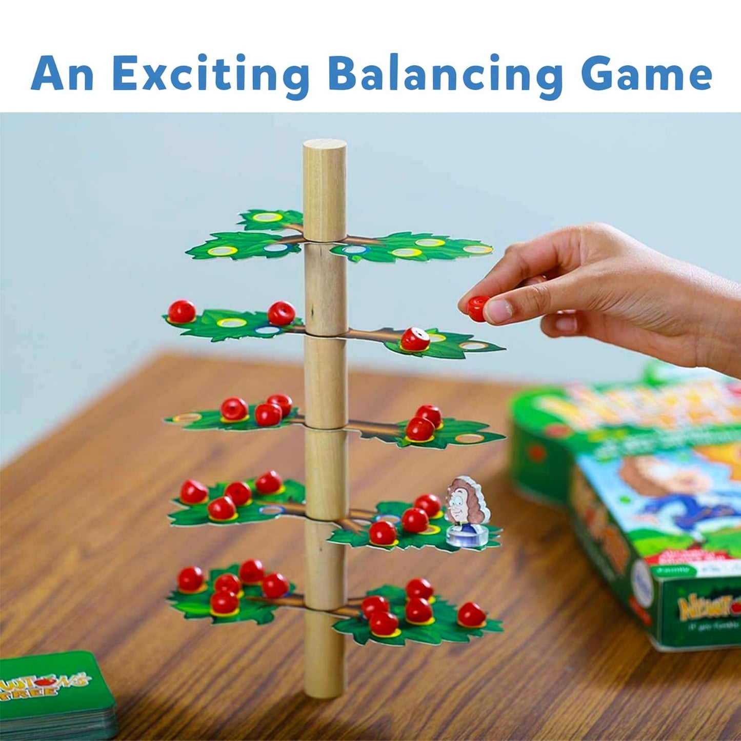 Arjoos | Newton's Tree - Educational Game | Balancing, Stacking, Strategy and Skill-Building Game | Birthday Gifts for Kids - Age - 6+Years