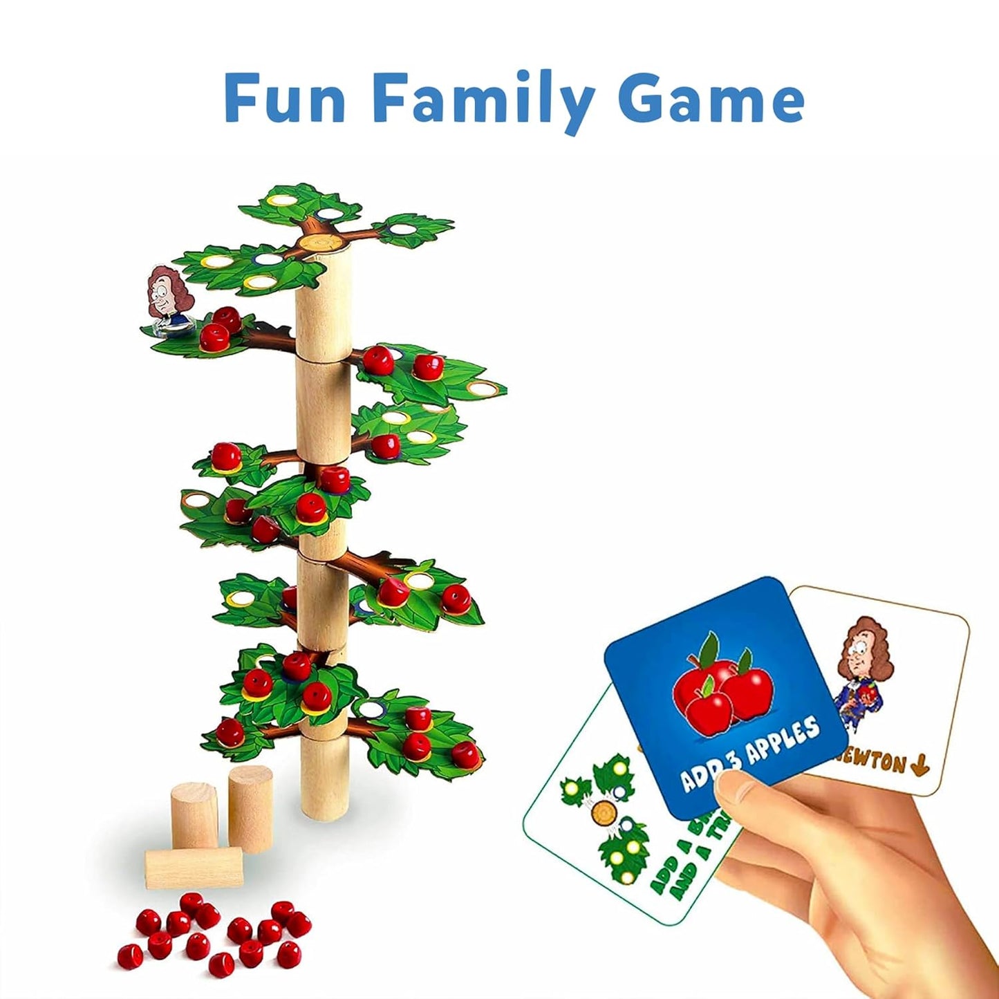 Arjoos | Newton's Tree - Educational Game | Balancing, Stacking, Strategy and Skill-Building Game | Birthday Gifts for Kids - Age - 6+Years