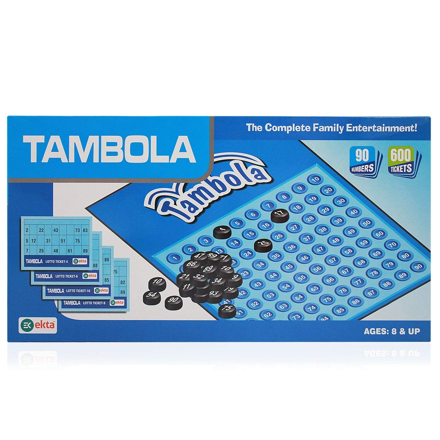 Arjoos | Tambola Board Game | Tambola Set with 600 Tickets Party & Fun Games Board Game Accessories | Birthday Gifts for Kids - Age - 8+Years