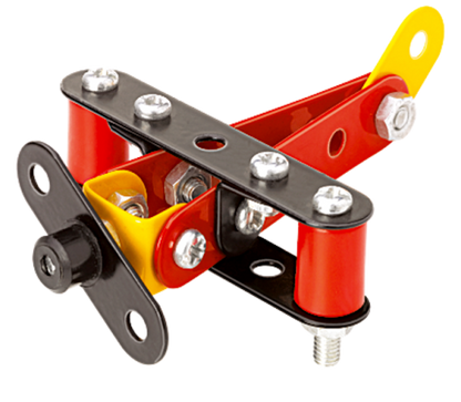 Arjoos | Mechanix MINI PLANE | Engineering System For Creative Kids | 36 Pieces | DIY STEM Toys | Metal Construction Set For Boys and Girls | Birthday Gifts for Kids - Age - 7+Years