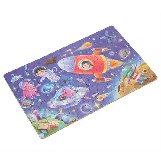 Arjoos | Chandrayaan-3 Little Jigsaw Puzzle  for Kids 3+ Years (Puzzle Size 36 cm X 23.5 cm) | For Both Boys And Girls