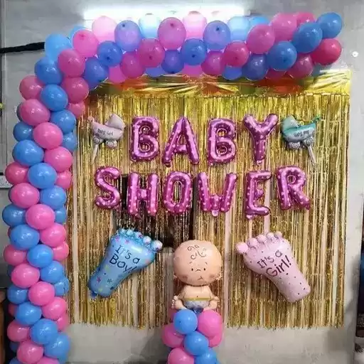 Arjoos |  Baby Shower Foil Balloon for Your Bundle of Joy | Party Decorations.