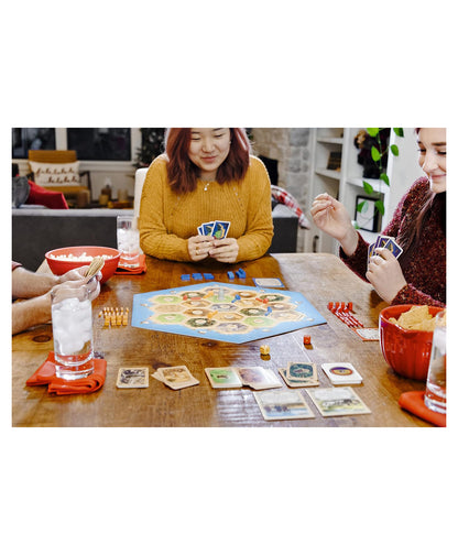 Arjoos | CATAN Trade Build Settle Game for Adults and Family 3 to 4 Players