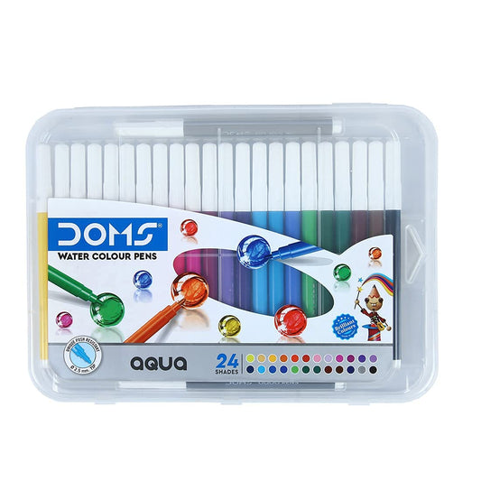 Arjoos | DOMS Aqua 24 Shades Watercolour Sketch Pen Set