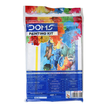 Arjoos | DOMS Painting Kit - with pencil set | Birthday Gifts for Kids - Pack of 1 - ( Ages - 3+ )