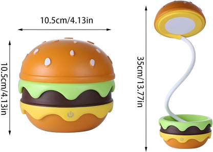 Arjoos | Hamburger LED Night Reading Lamp with Pencil Sharpener- Kids Return Gift