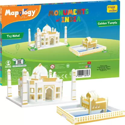 Arjoos | Imagimake Boys And Girl's Mapology Monuments Of India - Taj Mahal