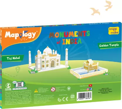 Arjoos | Imagimake Boys And Girl's Mapology Monuments Of India - Taj Mahal