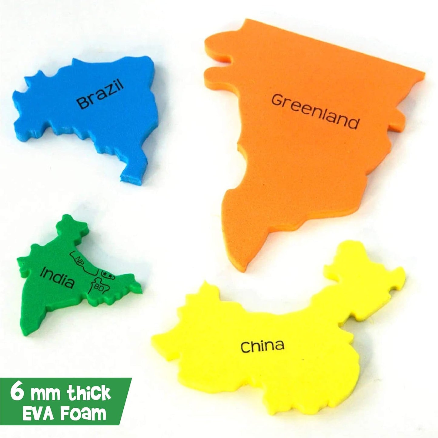 Arjoos |  Mapology World  - Map and Its Countries Puzzle | Learning Aid & Educational Toy | Jigsaw Puzzle | Gifts for Boys & Girls ( Ages 4+ )