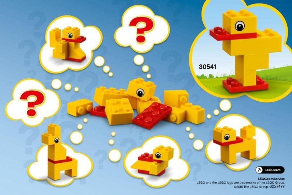 Arjoos | LEGO 30541 Duck Polybag Set - Fun & Creative Building Toy for Kids | Birthday Gifts for Kids - Pack of 1