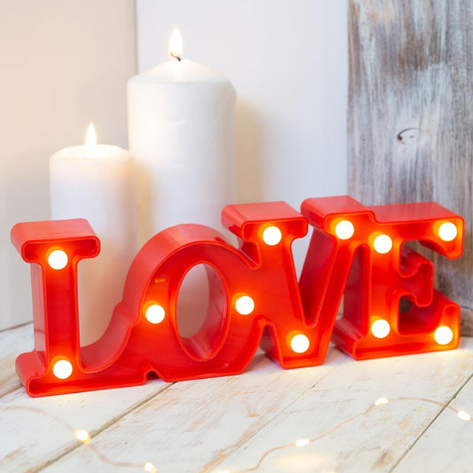 Arjoos |  Love Led Marquee Light | Light Decoration for Proposal