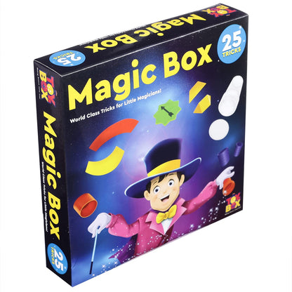 Arjoos | Magic Box 25 Tricks for Kids | Magic Tricks Party Game Fun Gag Toy, Present Birthday Toy for Boy, Girl, Multi Color