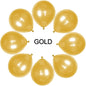 Arjoos | Metallic Balloons for Birthday Decoration,10inch Set of  25pcs ( Multicolour )