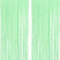 Arjoos | Pastel Big Foil Curtain Backdrop Tinsel Foil Fringes Curtain for Birthday Decoration Pack Of 1 (Size of 3F x 6 F)