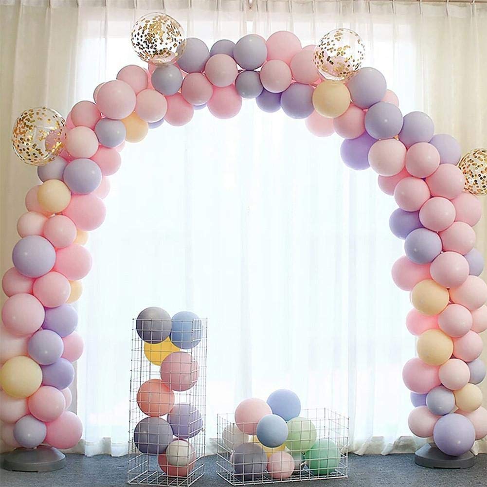 Arjoos  | Pastel  Balloons for Birthday Decoration,9 inch Set of 100pcs ( Multicolour )