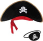 Arjoos | Pirate cap hat for kids and adults Pirate Accessories Funny Party Hat for Caribbean Dress costume with Eye patch