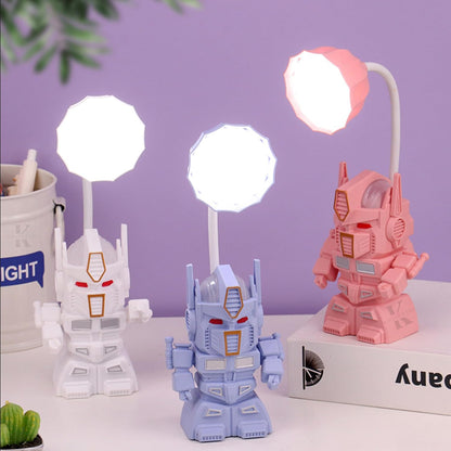 Arjoos | Robot LED Desk Lamp with Built-in Pencil Sharpener