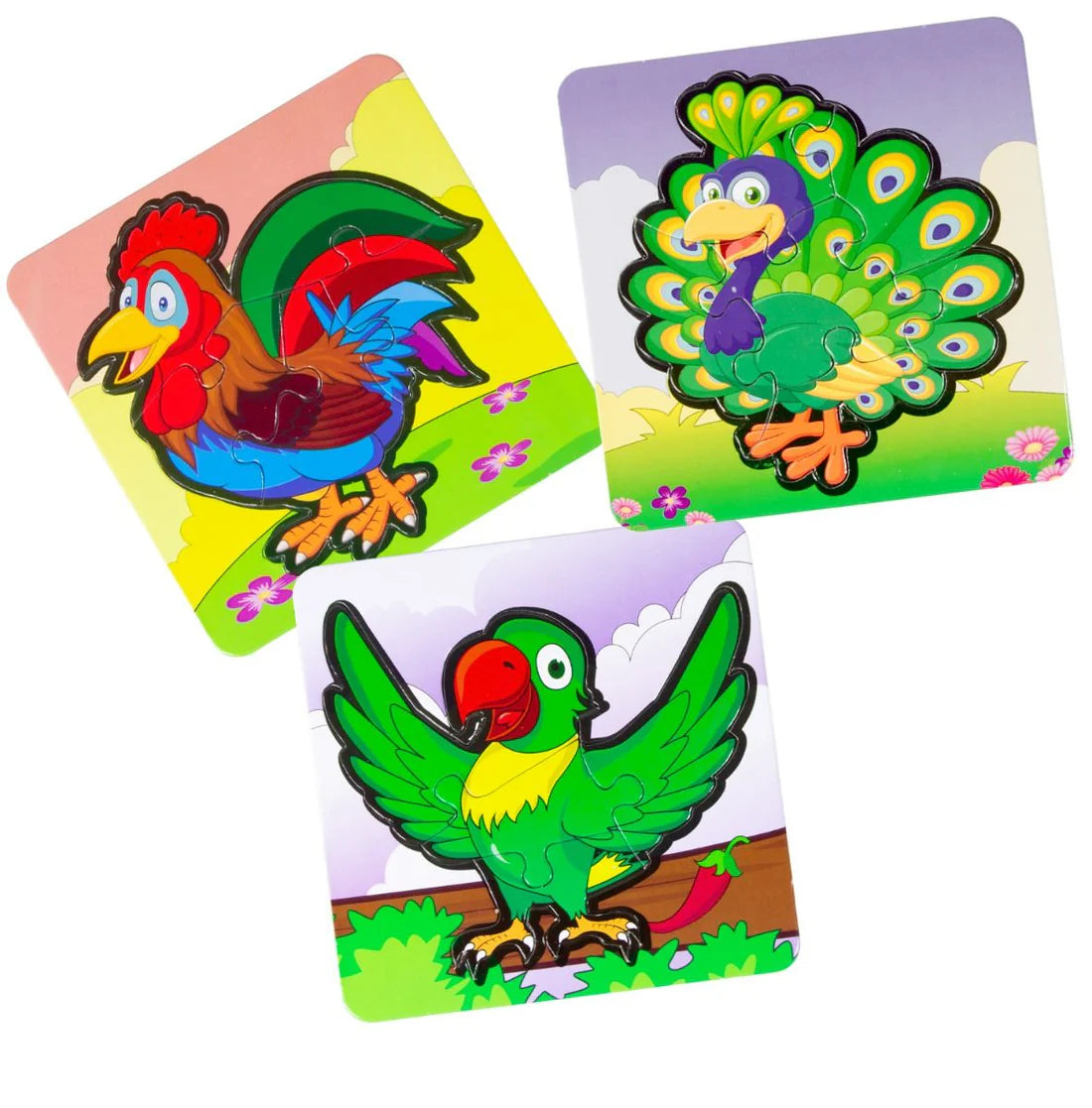 Arjoos | My First Puzzle With Wings (Set Of 3) Puzzles | Jigsaw Puzzle For Kids | Birthday Gifts for Kids - Pack of 1  -  ( Ages - 3+ )