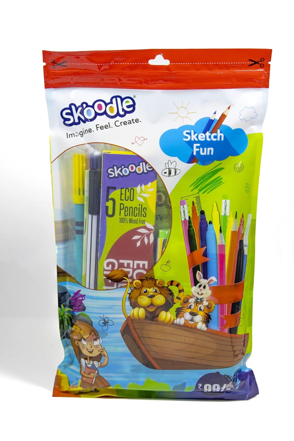 Arjoos | Skoodle Sketch Fun creative art kit