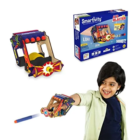 Arjoos | Smartivity Air Blaster STEM DIY Fun Toy