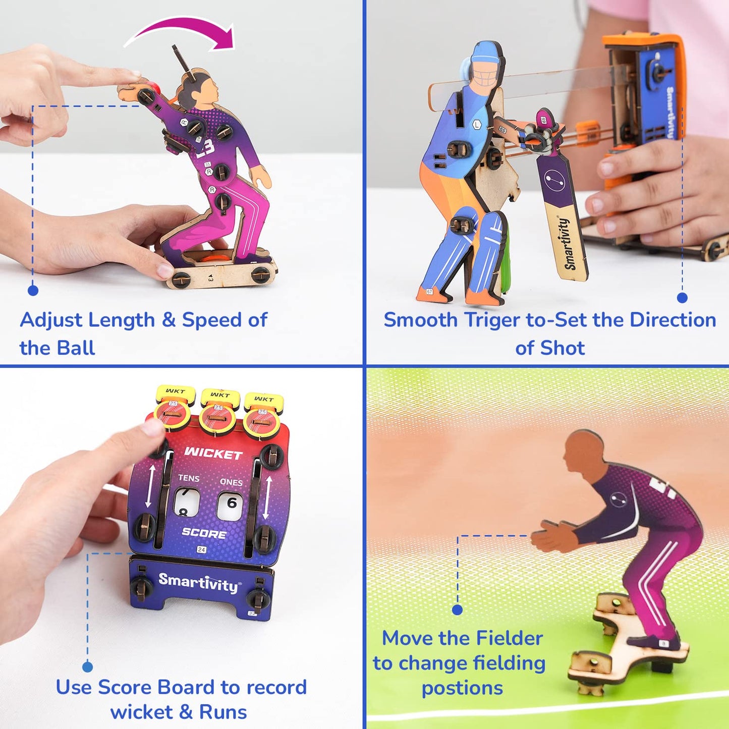 Arjoos | Smartivity Cricket Mania DIY STEM Fun Toys