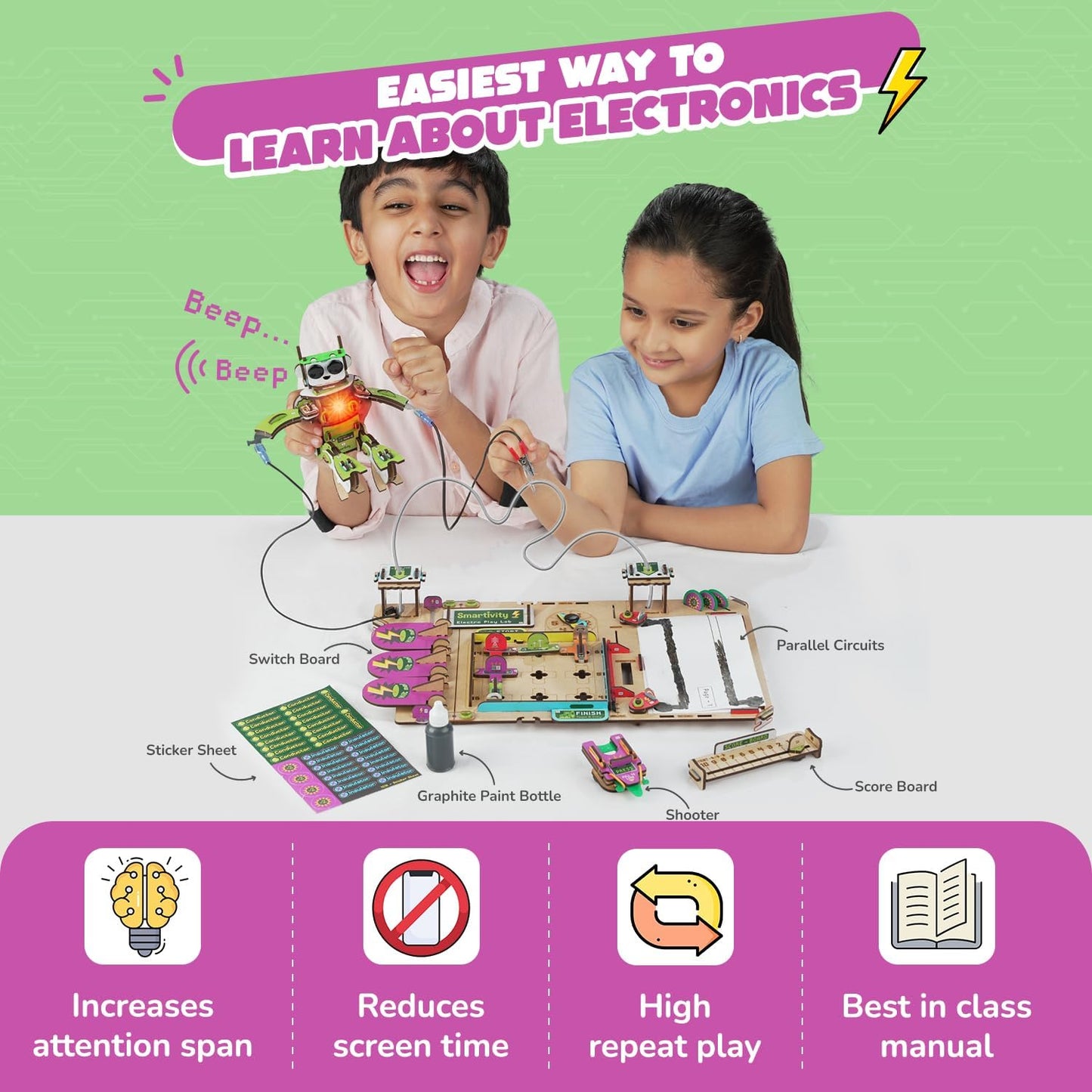 Arjoos | Smartivity Electro Play Lab | 8-14 Years