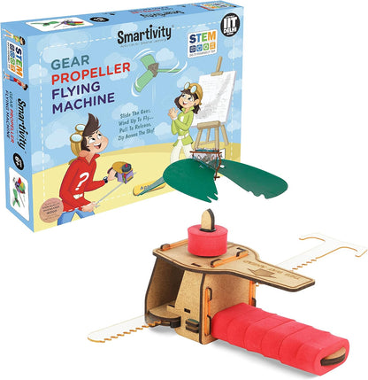 Arjoos | Smartivity Gear Propeller Flying Machine | 6-10 years