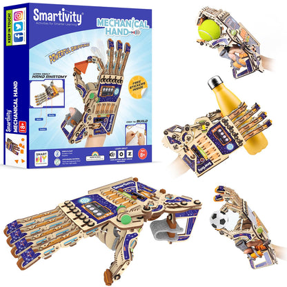 Arjoos | Smartivity Robotic Mechanical Hand Toy | 8-14 Years