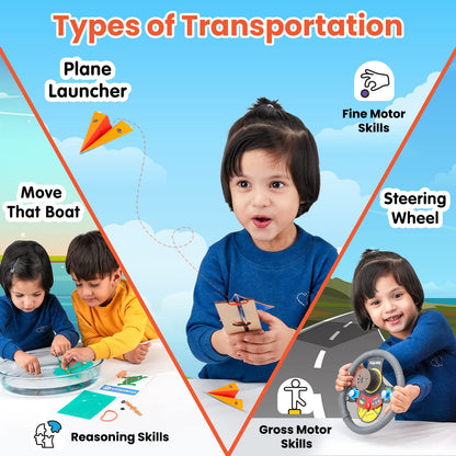 Arjoos | Smartivity Transports On The Go Activity Kit- For Kids